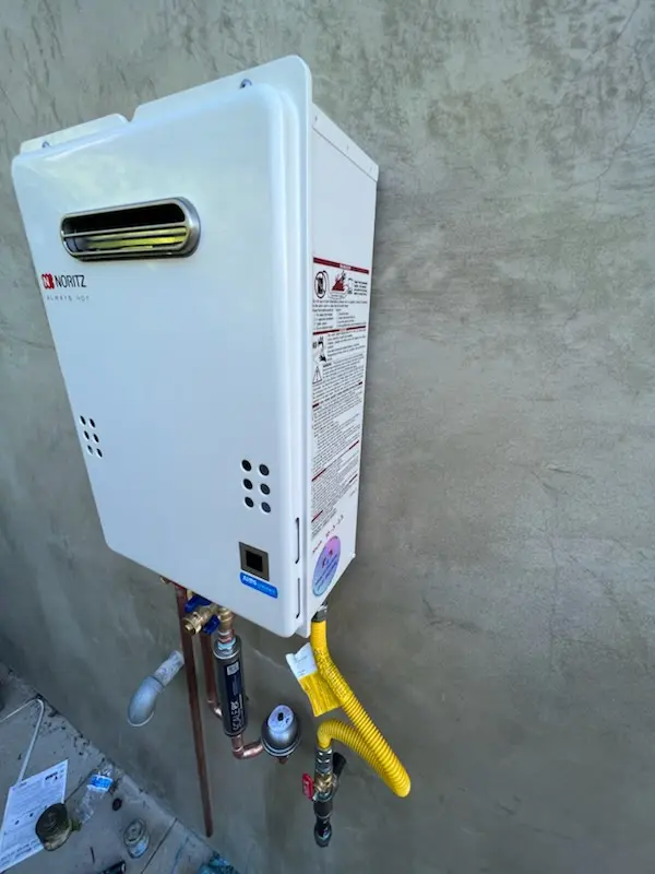 Tankless water heater installation for Caln Meeting House homes
